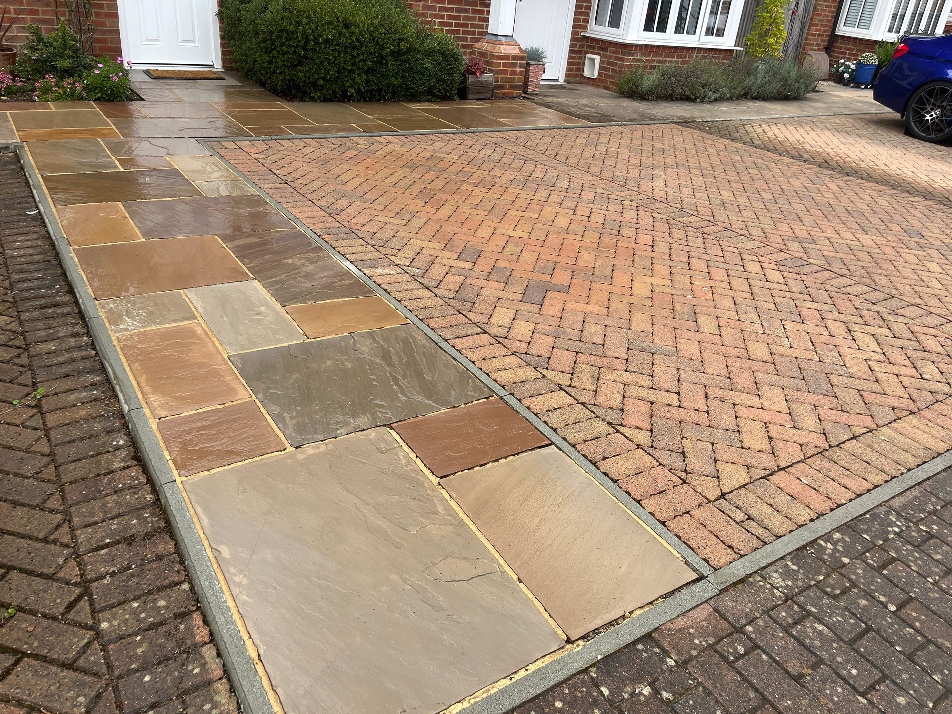 Clean and restored patio surface